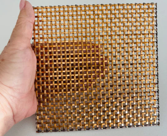 Wire Mesh Pure Bronze Creative Grille Mesh