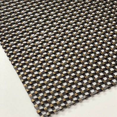 Wire Mesh Antique Brass "FAB" Creative Grille Mesh