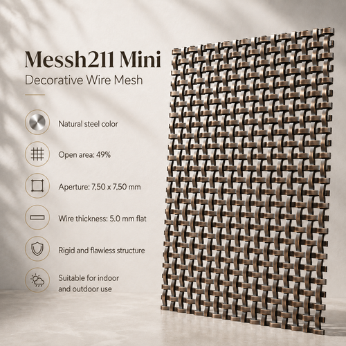 Messh 211 Mini – Decorative Wire Mesh