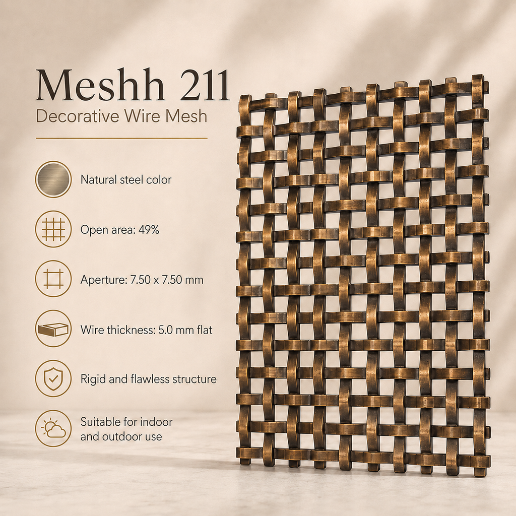 Messh 211 – Decorative Wire Mesh