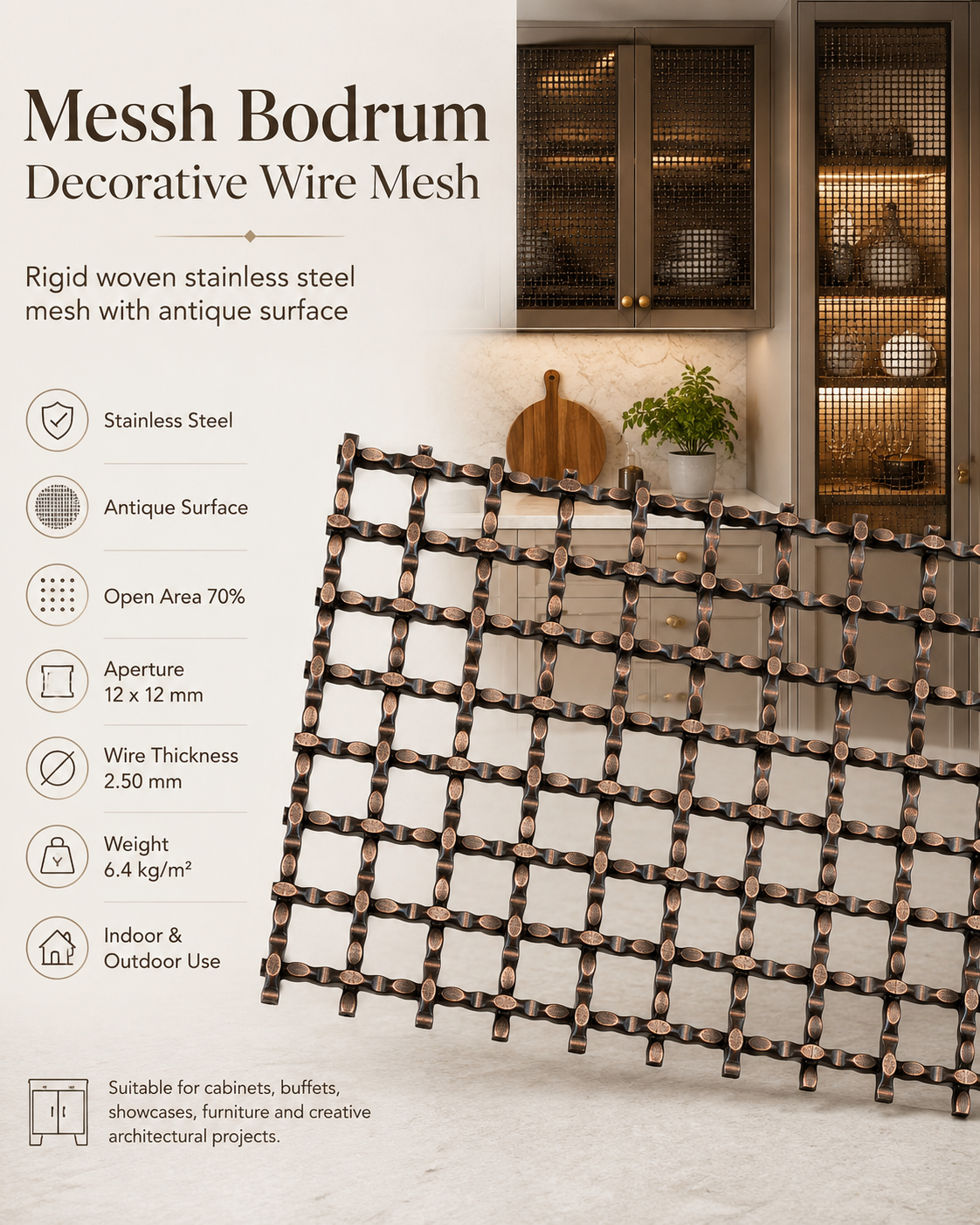 Messh Bodrum – Decorative Wire Mesh