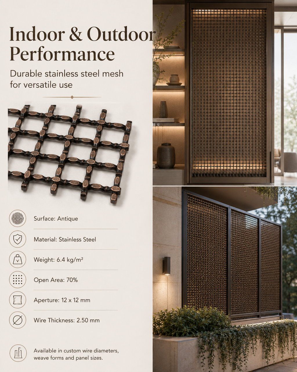 Messh Bodrum – Decorative Wire Mesh