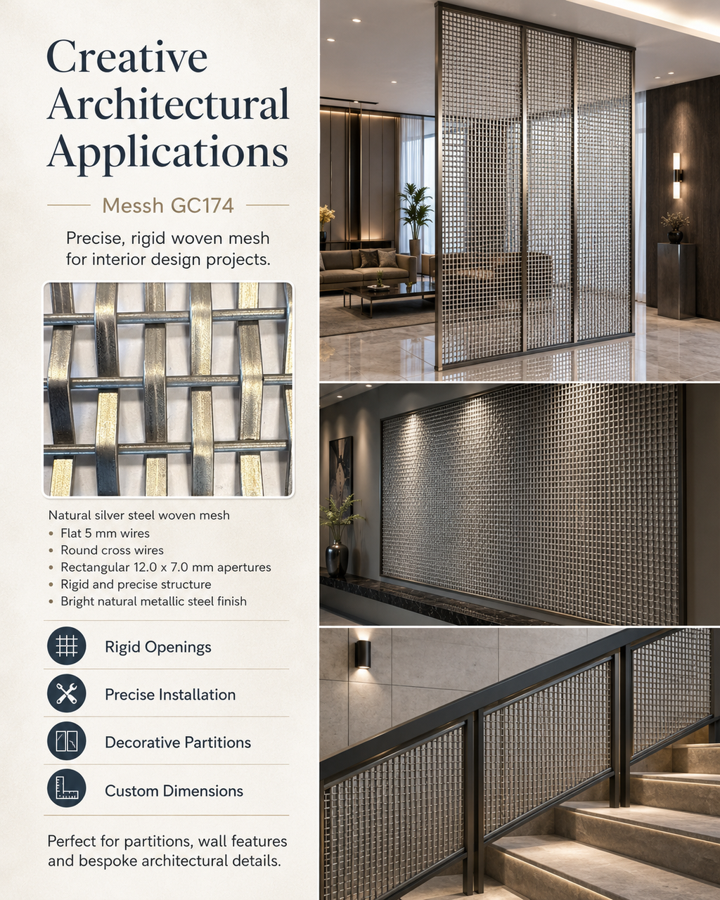 Messh GC174 – Decorative Wire Mesh