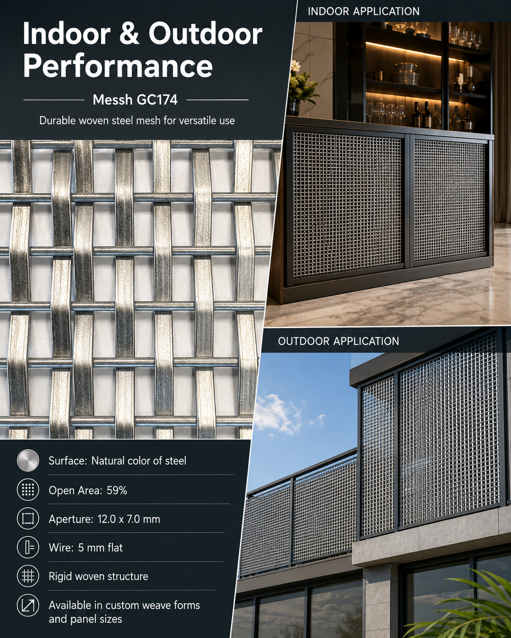 Messh GC174 – Decorative Wire Mesh