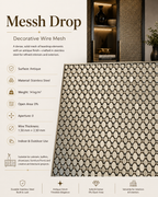 Messh Drop – Decorative Wire Mesh