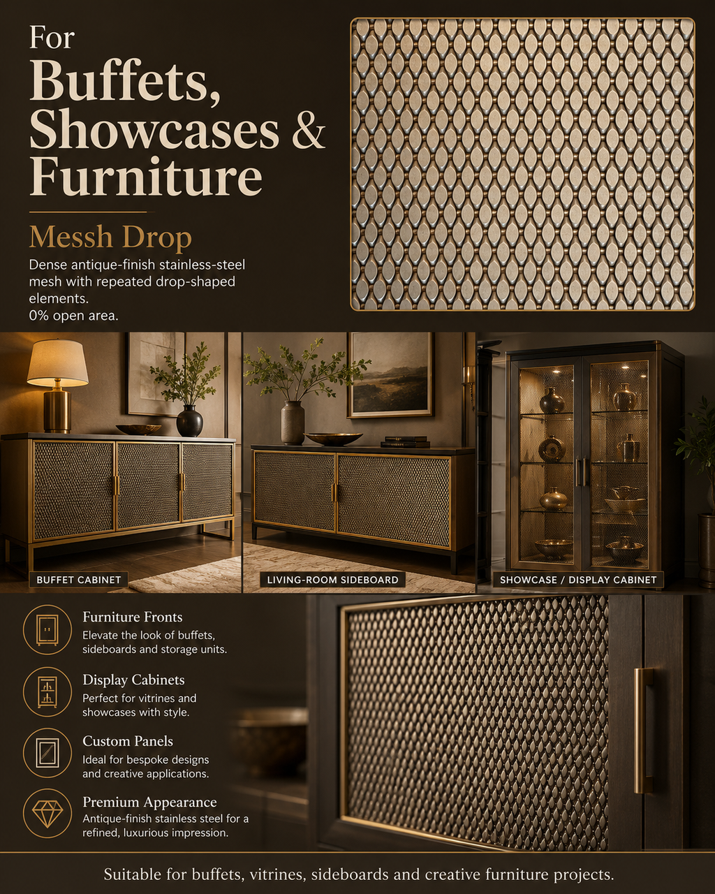 Messh Drop – Decorative Wire Mesh