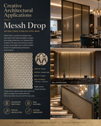 Messh Drop – Decorative Wire Mesh