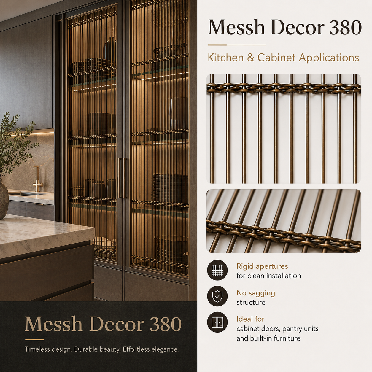 Messh Decor 380 – Decorative Wire Mesh