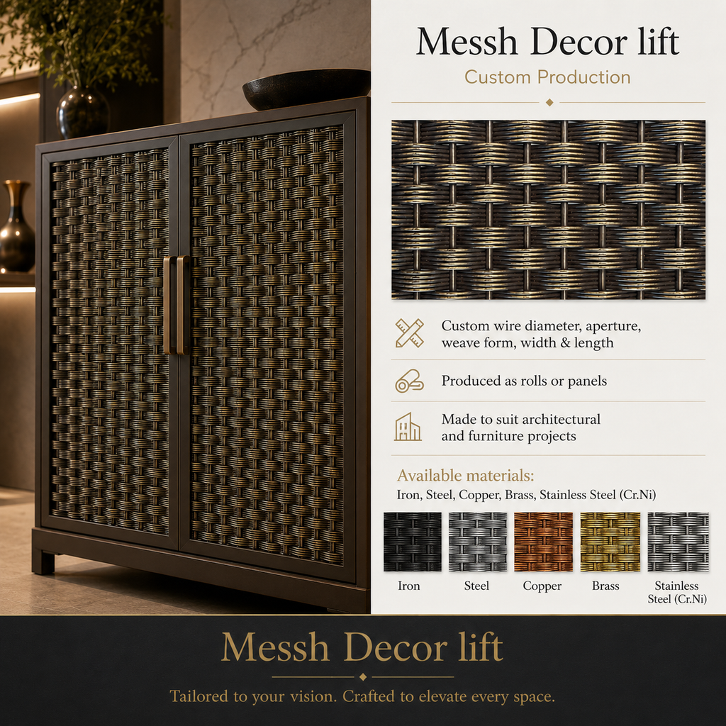 Messh Decor Lift – Decorative Wire Mesh