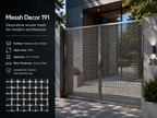 Messh Decor 191 – Decorative Woven Metal Mesh