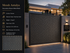 Messh Antalya – Decorative Woven Flat-Wire Metal Mesh