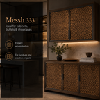 Messh 333 – Decorative Woven Flat-Wire Metal Mesh