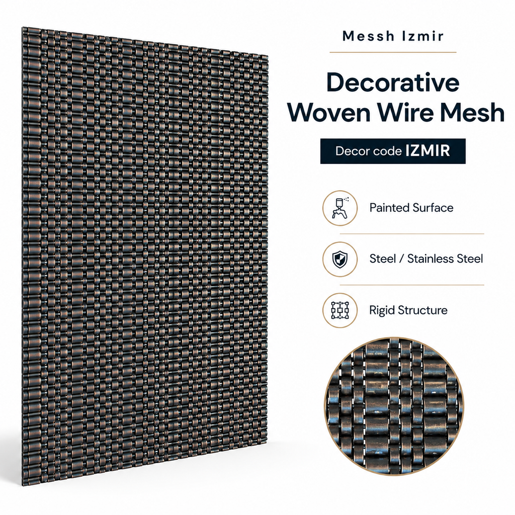 Messh İzmir – IZMIR Decorative Woven Wire Mesh