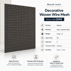 Messh İzmir – IZMIR Decorative Woven Wire Mesh