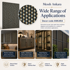 Messh Ankara – ANKARA Decorative Woven Wire Mesh