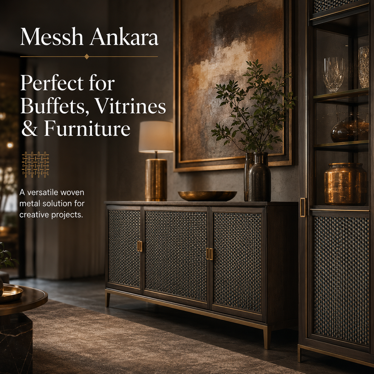 Messh Ankara – ANKARA Decorative Woven Wire Mesh