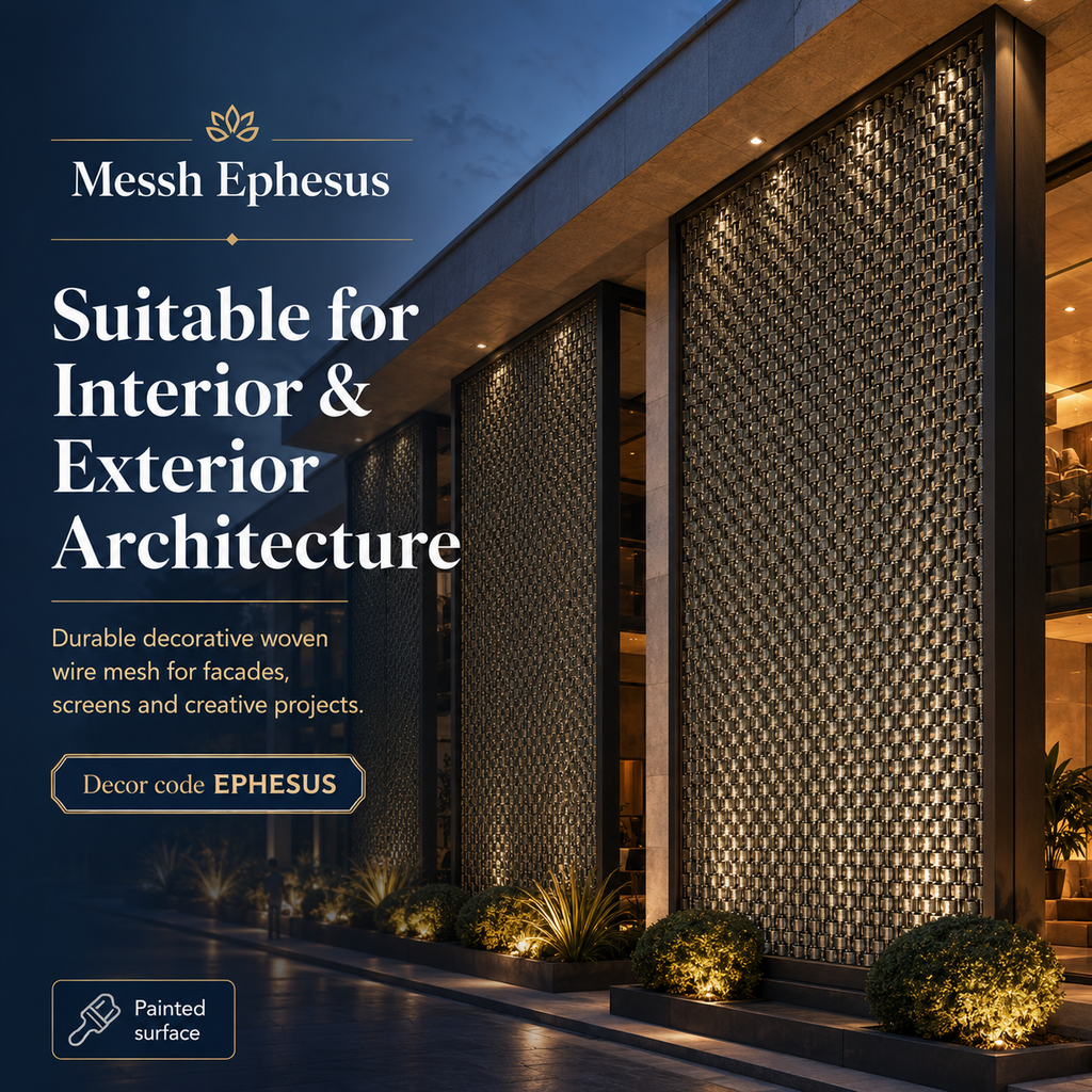 Messh Ephesus – EPHESUS Decorative Woven Wire Mesh