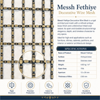 Messh Fethiye – FETHIYE Decorative Wire Mesh