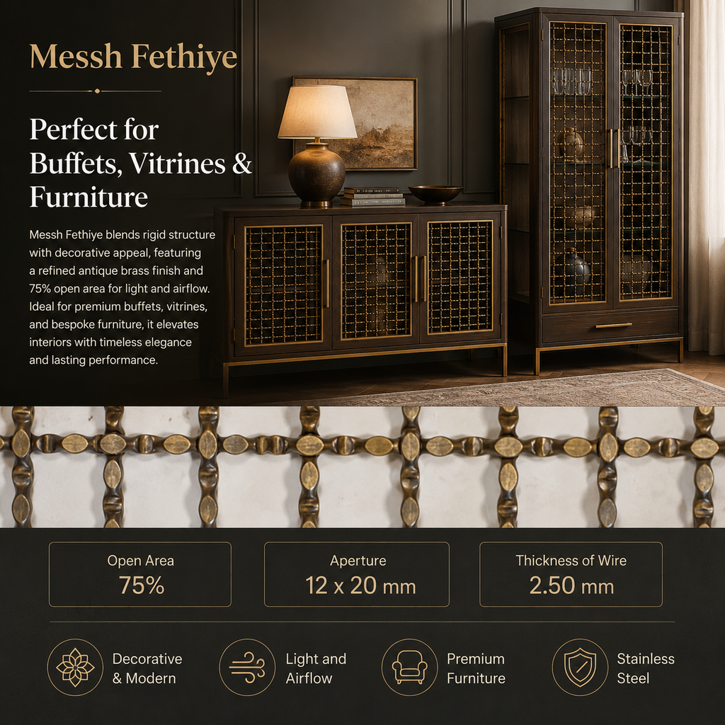 Messh Fethiye – FETHIYE Decorative Wire Mesh