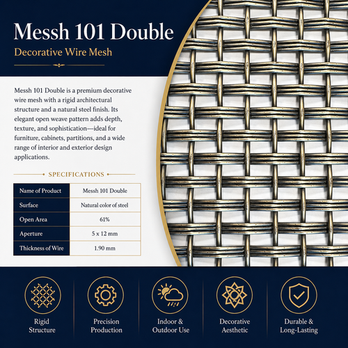 Messh 101 Double – Decorative Wire Mesh