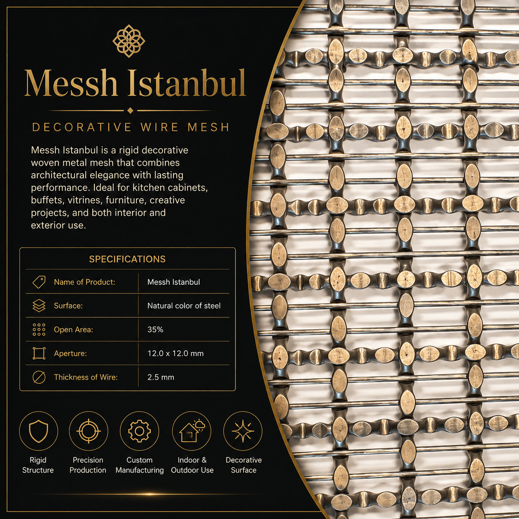 Messh Istanbul – Decorative Wire Mesh