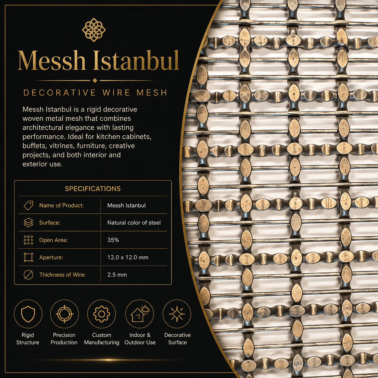 Messh Istanbul – Decorative Wire Mesh