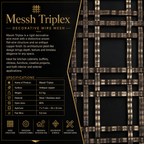 Messh Triplex – Decorative Wire Mesh