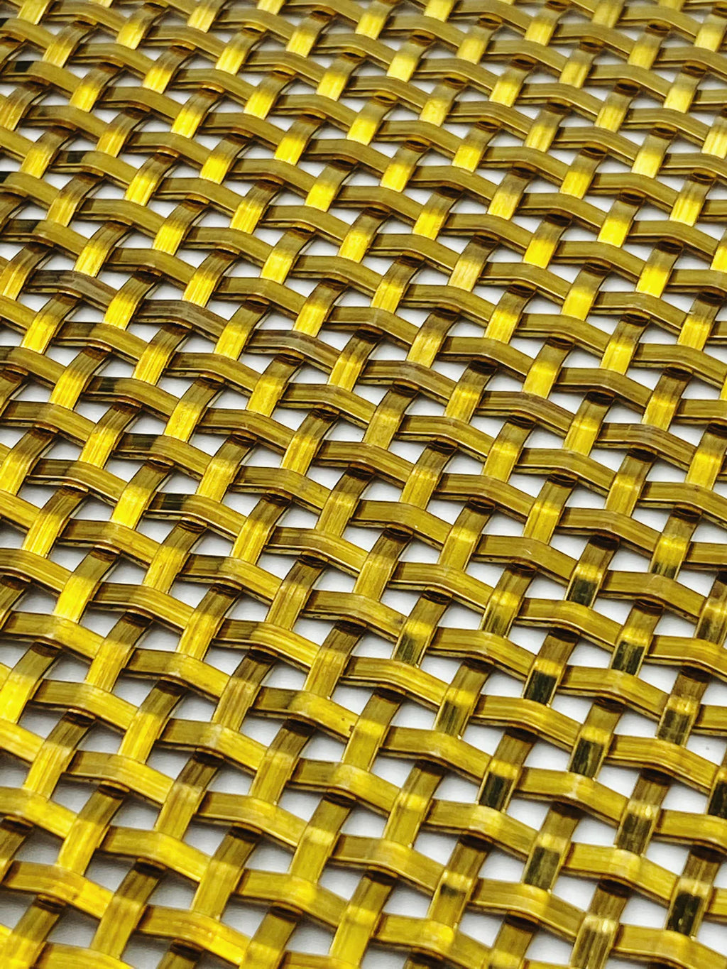 Wire Mesh Brass "FB" Creative Grille