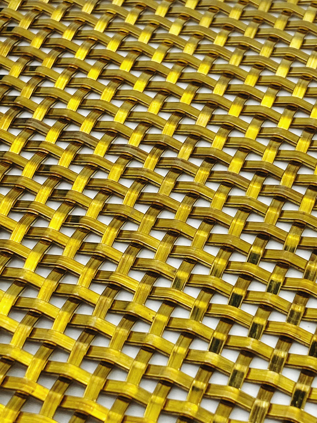 Wire Mesh Brass "FB" Creative Grille