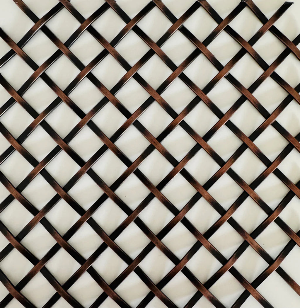 Wire Mesh Antique Bronze Plated "RABZ" Creative Grille Mesh