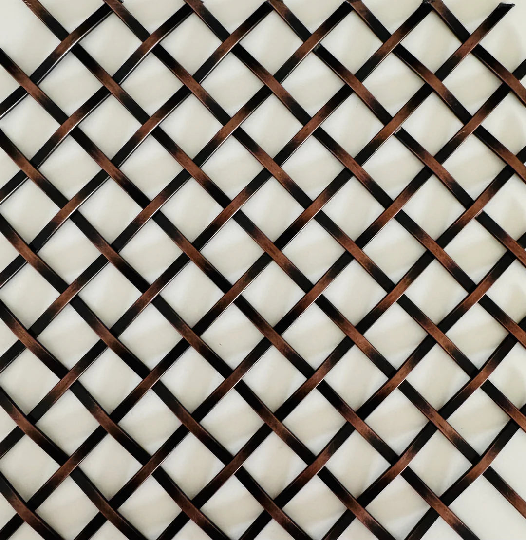 Wire Mesh Antique Bronze Plated "RABZ" Creative Grille Mesh
