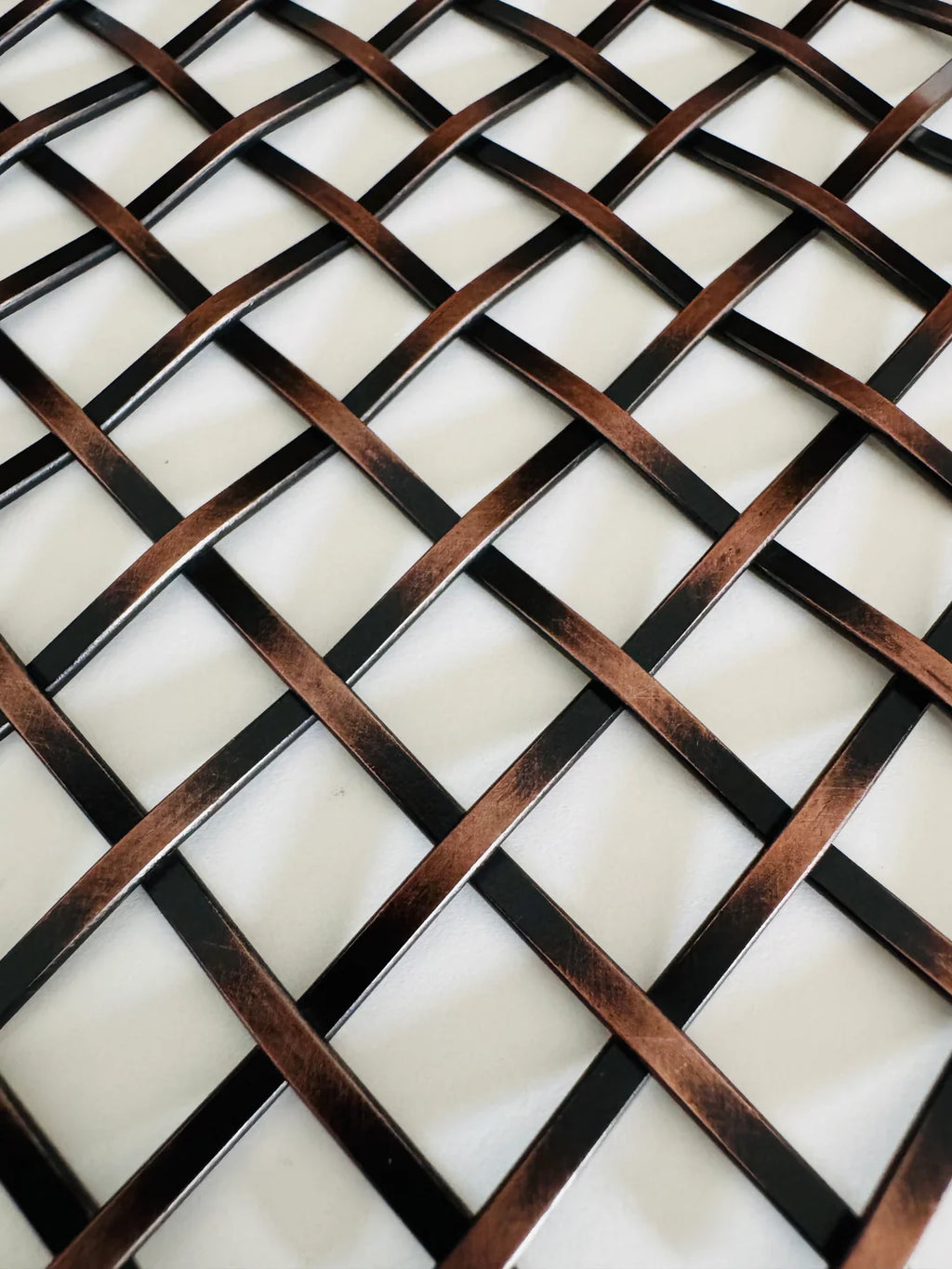 Wire Mesh Antique Bronze Plated "RABZ" Creative Grille Mesh