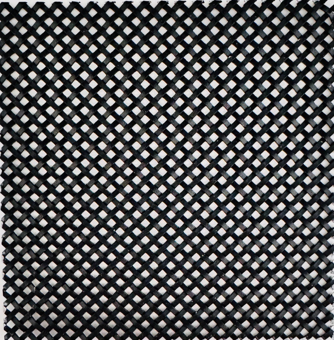 Wire Mesh Black Powder Coated "NASHABZ" Creative Grille Mesh