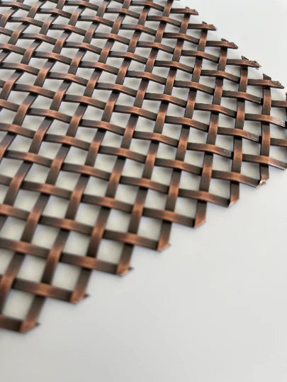 Wire Mesh Antique Bronze "TABZ" Creative Grille Mesh