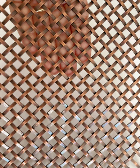 Wire Mesh Antique Bronze "TABZ" Creative Grille Mesh
