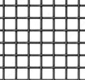 Wire Mesh Black Matte Twin Flat-Top Creative Grille Mesh