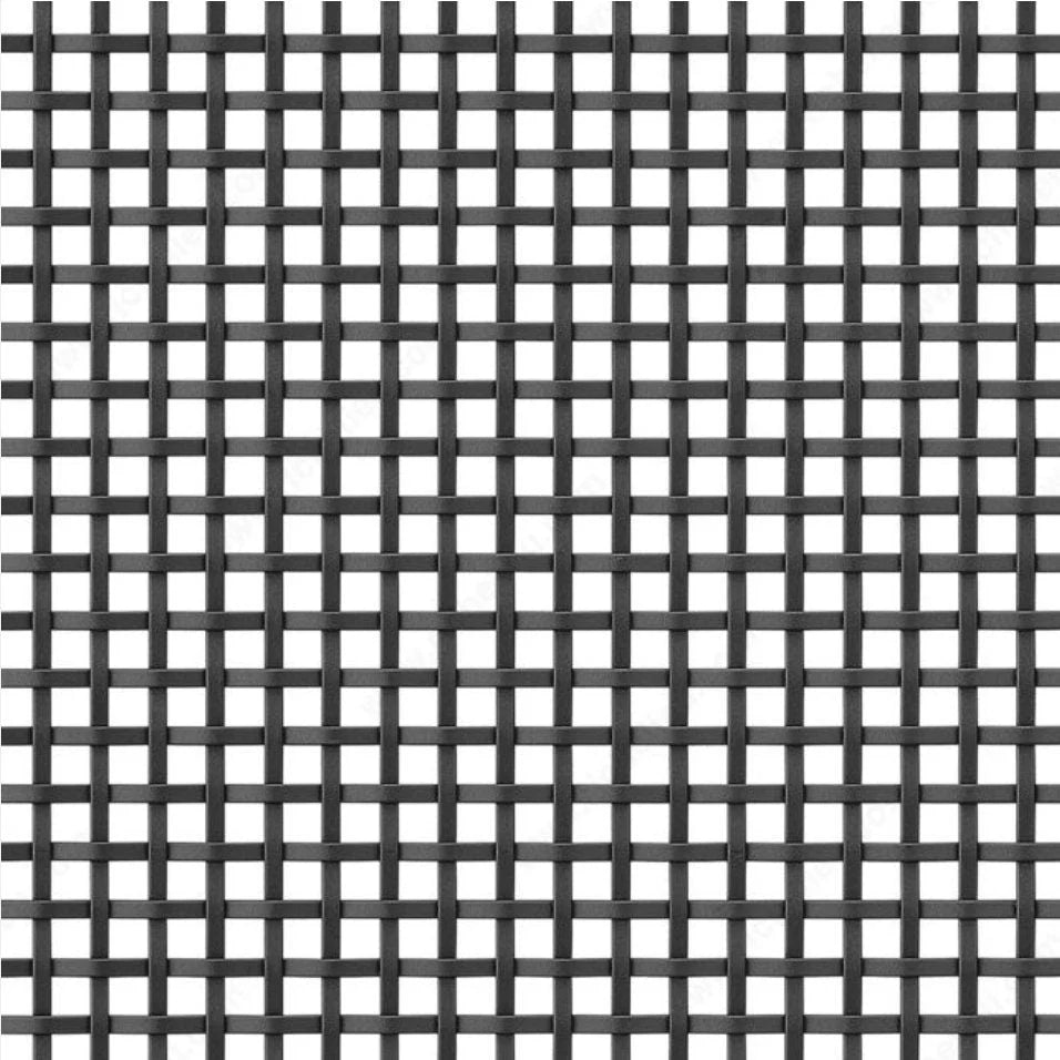 Wire Mesh Black Matte "MBK" Creative Grille Mesh