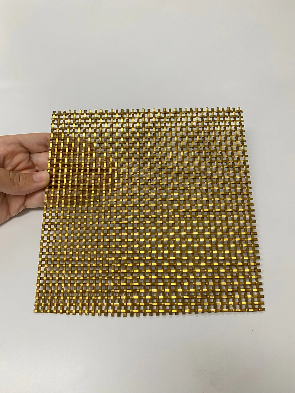 Wire Mesh Brass "FB" Creative Grille