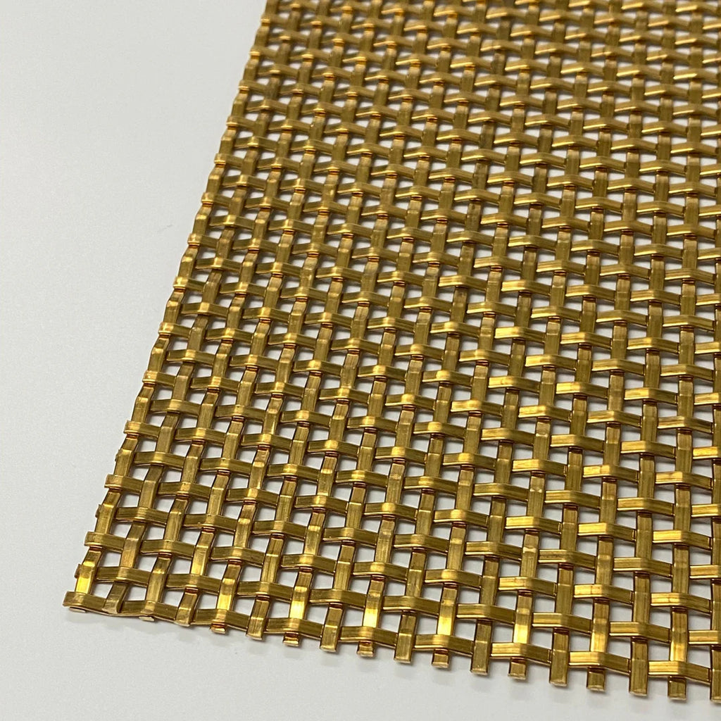 Wire Mesh Brass "FB" Creative Grille