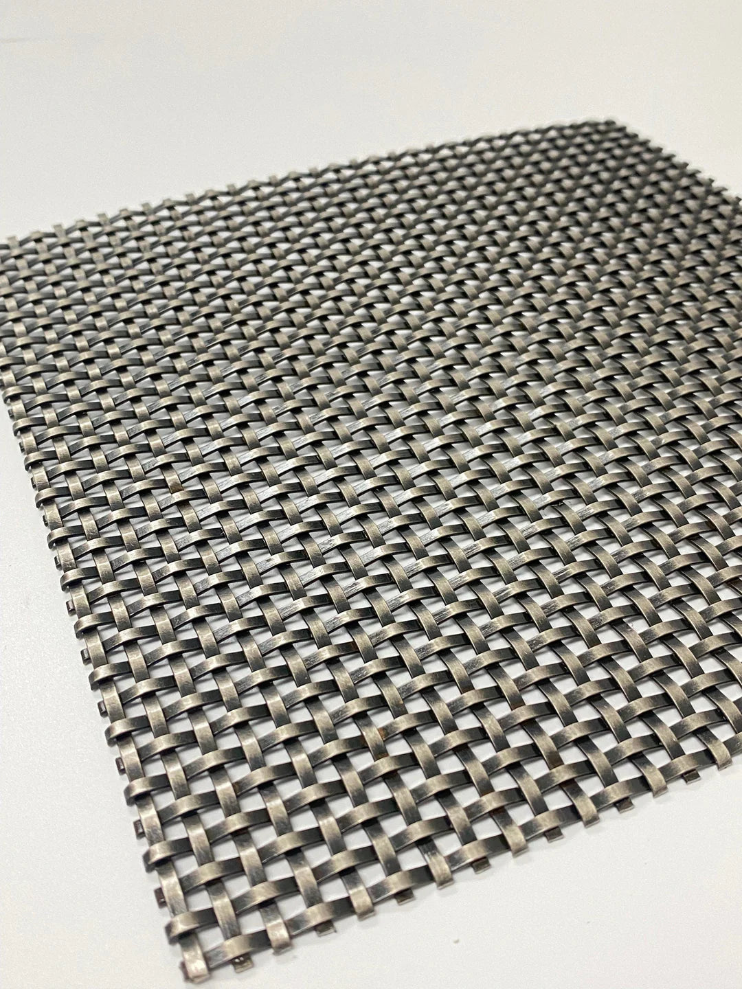 Wire Mesh Antique Brass Finished "NASHAB" Creative Grille Mesh