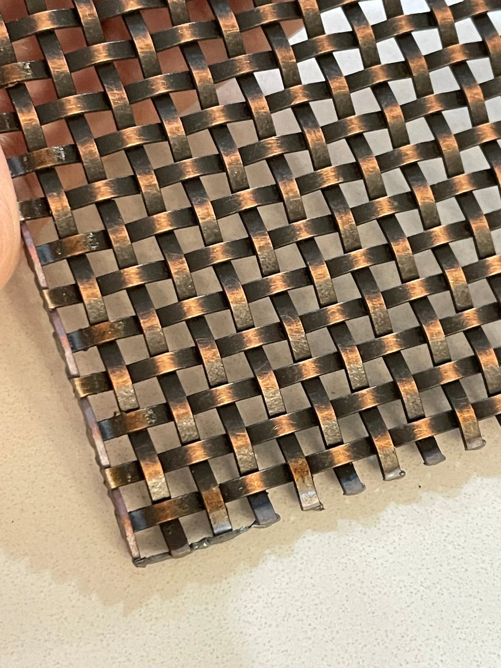 Wire Mesh Antique Bronze "FABZPL" Creative Grille Mesh