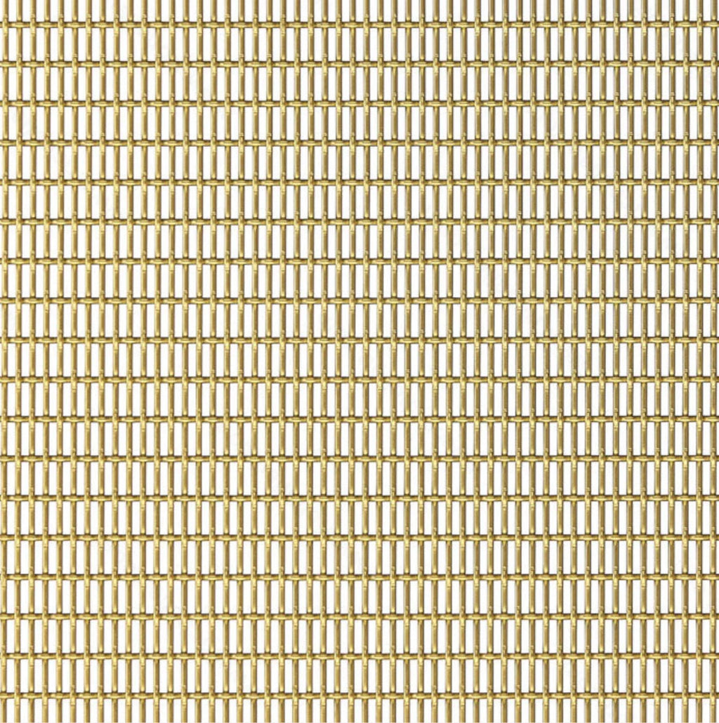 Wire Mesh Brass Architectural Woven Satin Brass Creative Grille B002SB