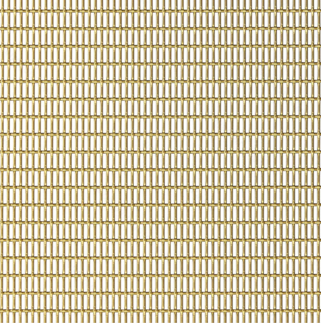 Wire Mesh Brass Architectural Woven Satin Brass Creative Grille B002SB