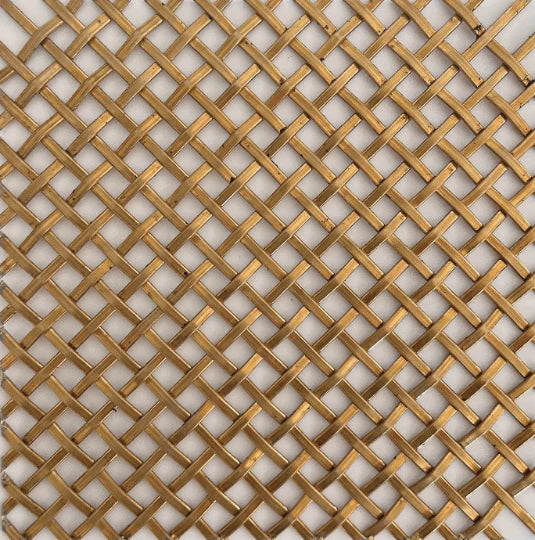 Wire Mesh Brass "TB" Creative Grille Mesh